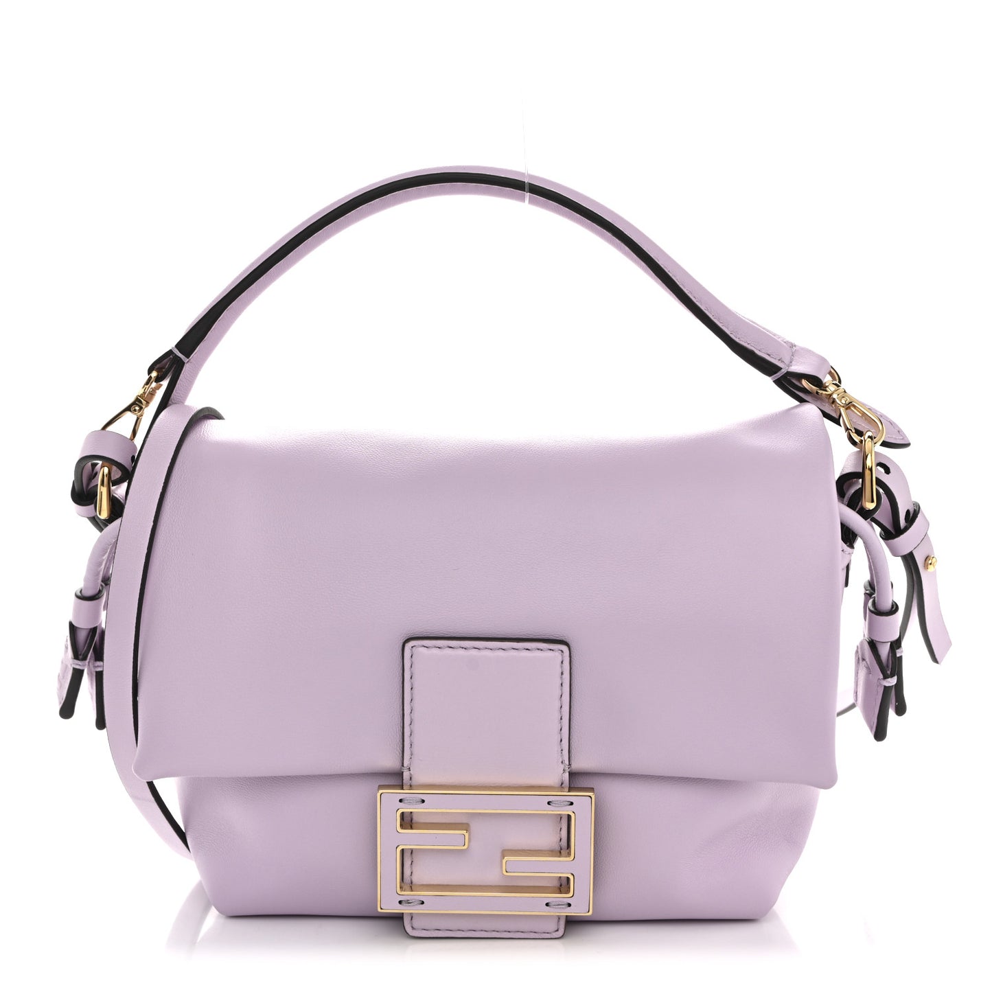 Nappa Small Mamma Baguette Purple
