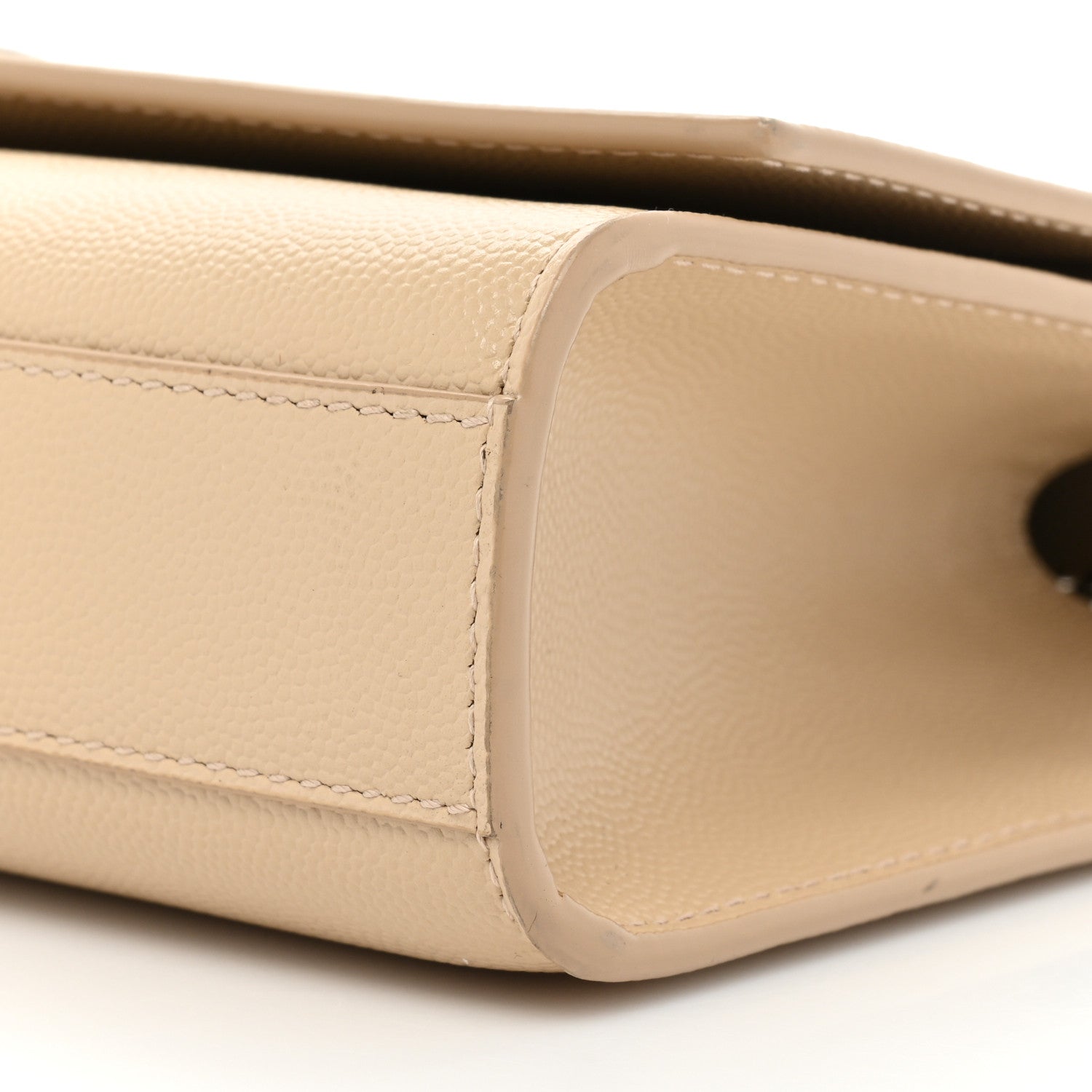 Saint Laurent Grain De Poudre Medium Monogram Kate Satchel Nude Powder 7 of 17