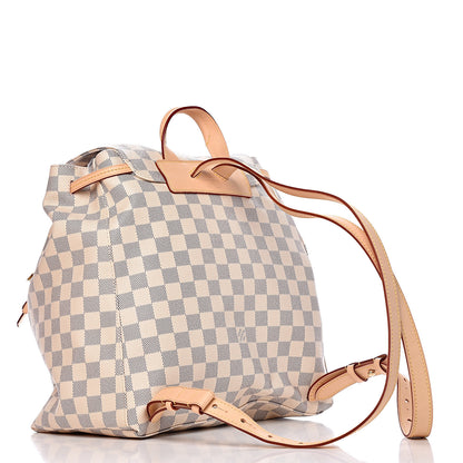 Louis Vuitton Damier Azur Sperone Backpack 3 of 13