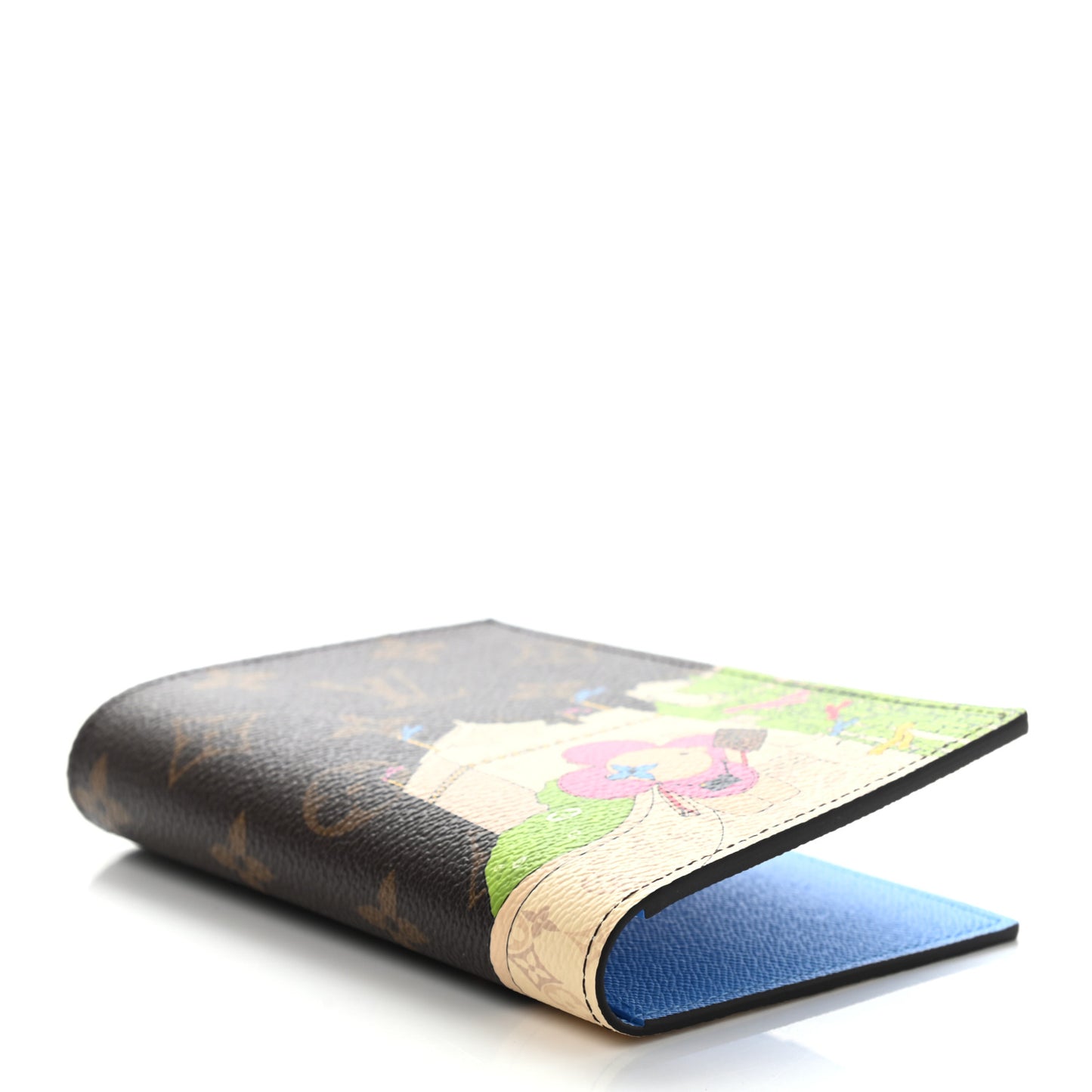 Monogram 2021 Christmas Animation China Passport Cover Myosotis Blue