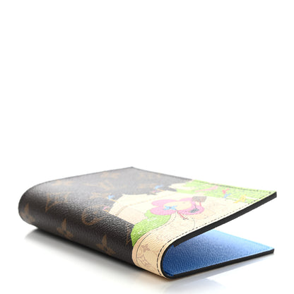 Louis Vuitton Monogram 2021 Christmas Animation China Passport Cover Myosotis Blue 4 of 6
