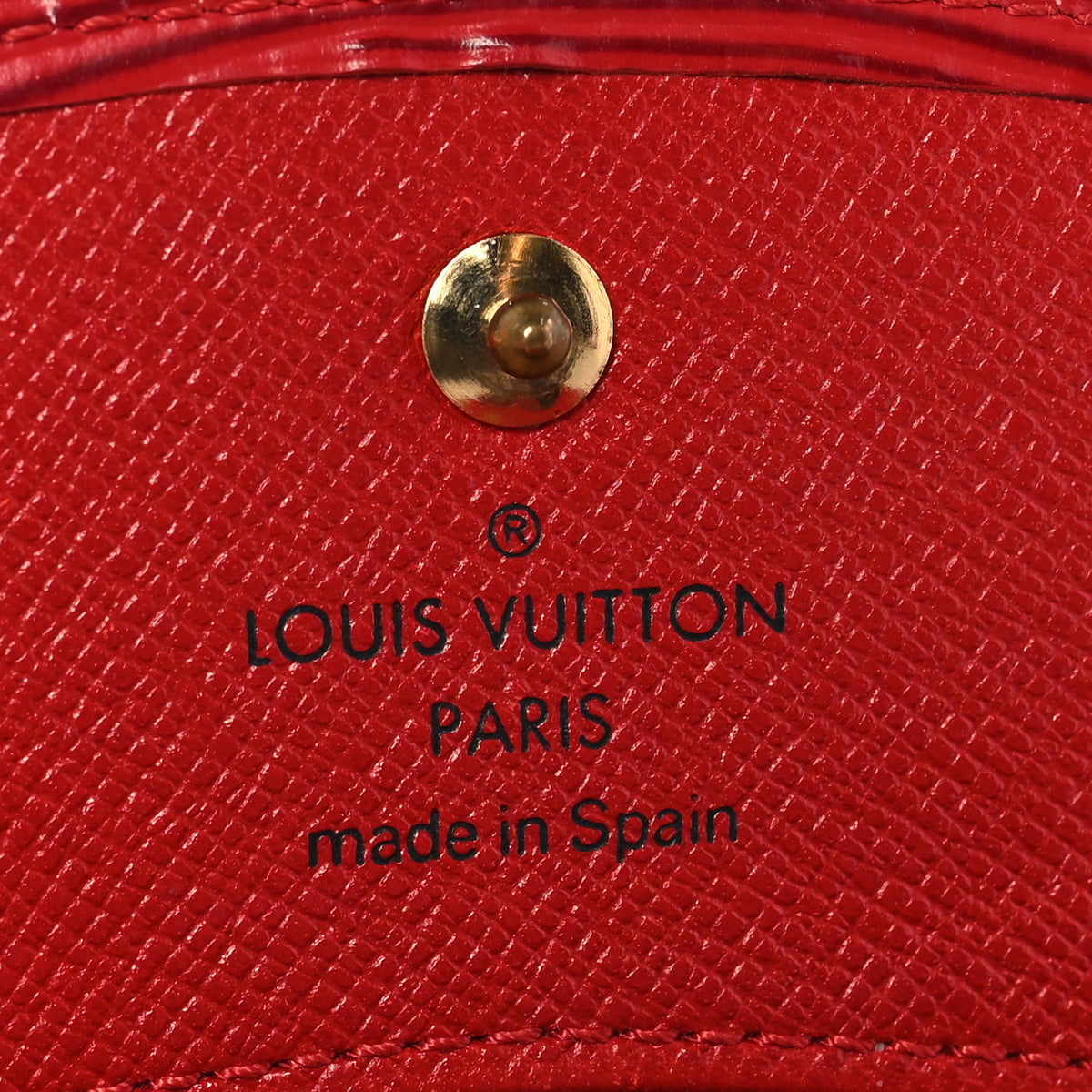 Epi Business Card Holder Red