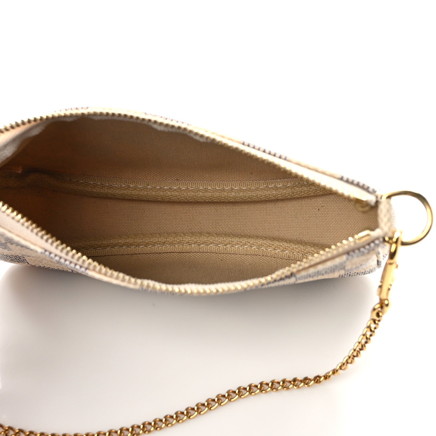 Louis Vuitton LOUIS VUITTON Damier Azur Mini Pochette Accessories 5 of 6