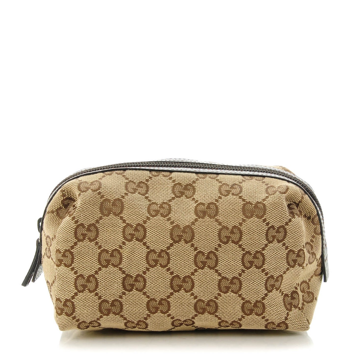 Monogram Large Cosmetic Case Brown