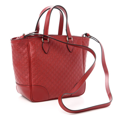 Gucci Microguccissima Small Bree Tote Red 3 of 10