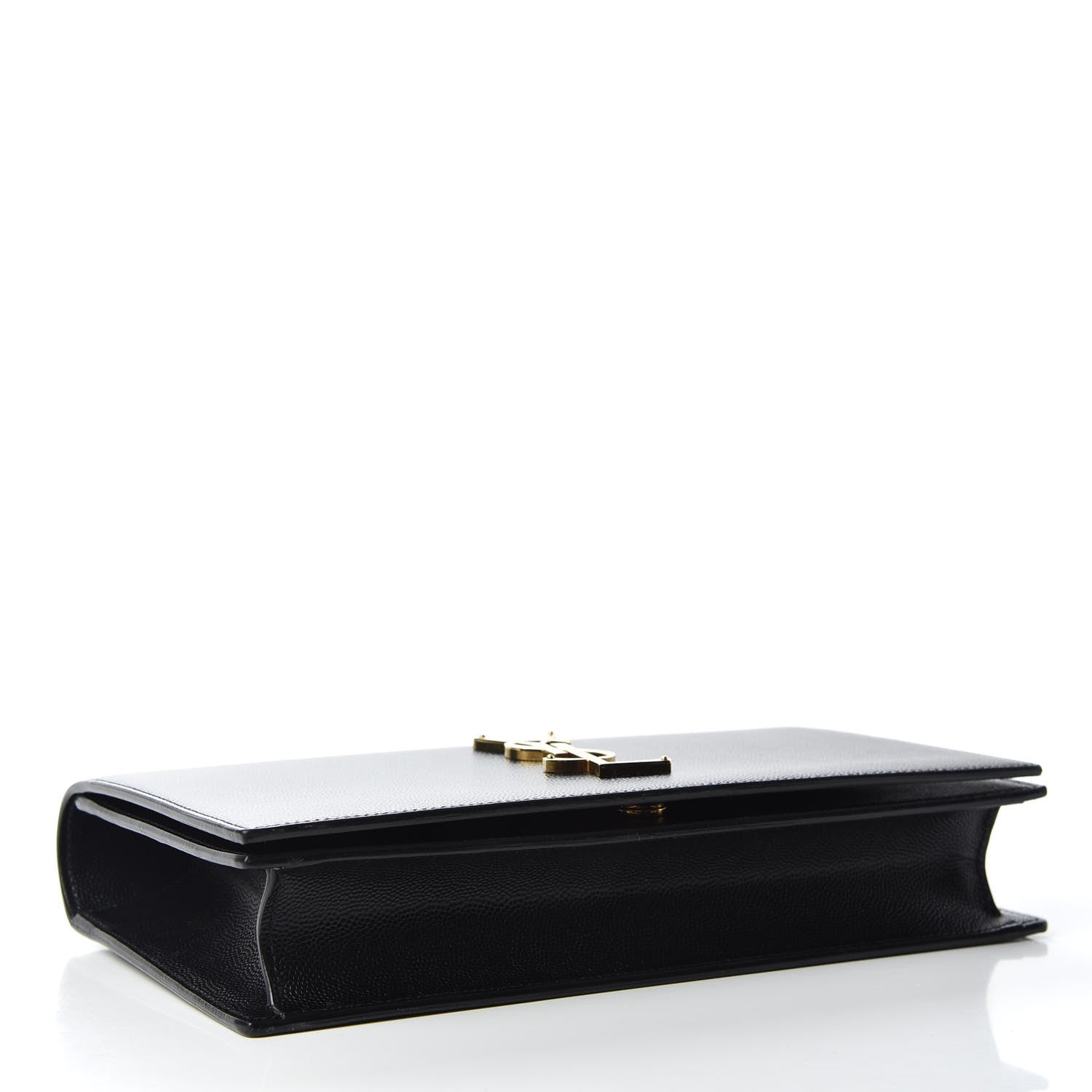 Saint Laurent Grain De Poudre Classic Monogram Kate Clutch Black 4 of 7