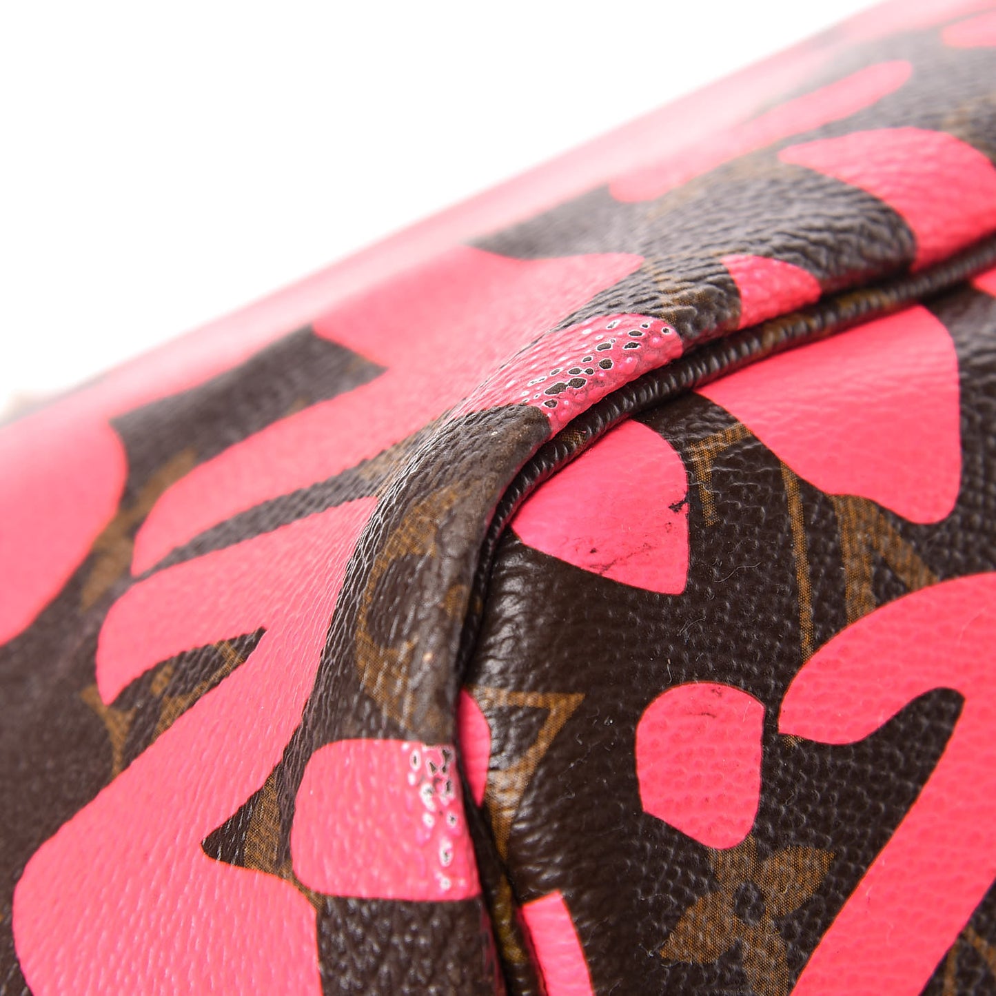Monogram Graffiti Neverfull GM Fuchsia