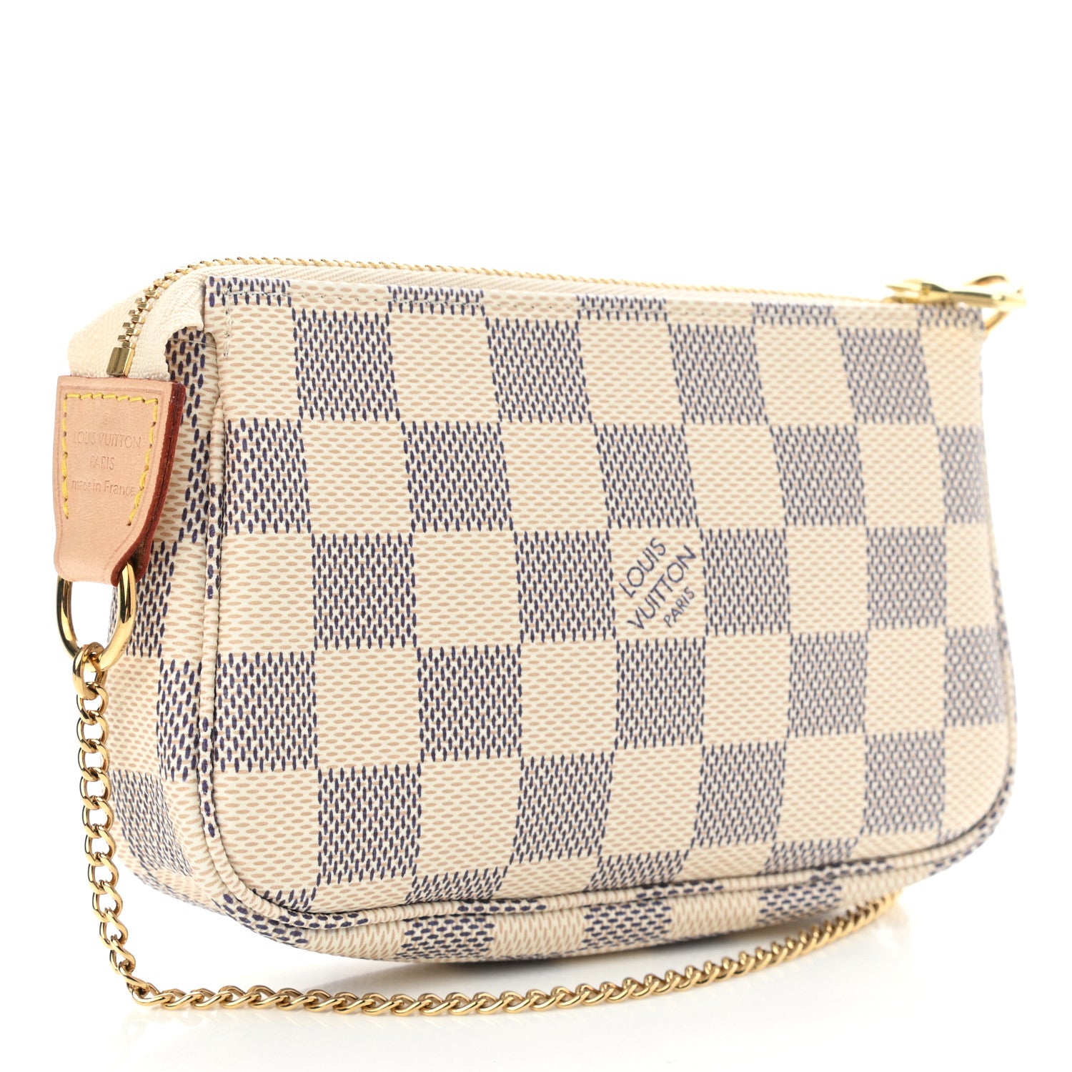 Louis Vuitton Damier Azur Mini Pochette Accessories 4 of 8