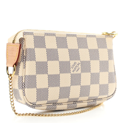 Louis Vuitton Damier Azur Mini Pochette Accessories 4 of 8