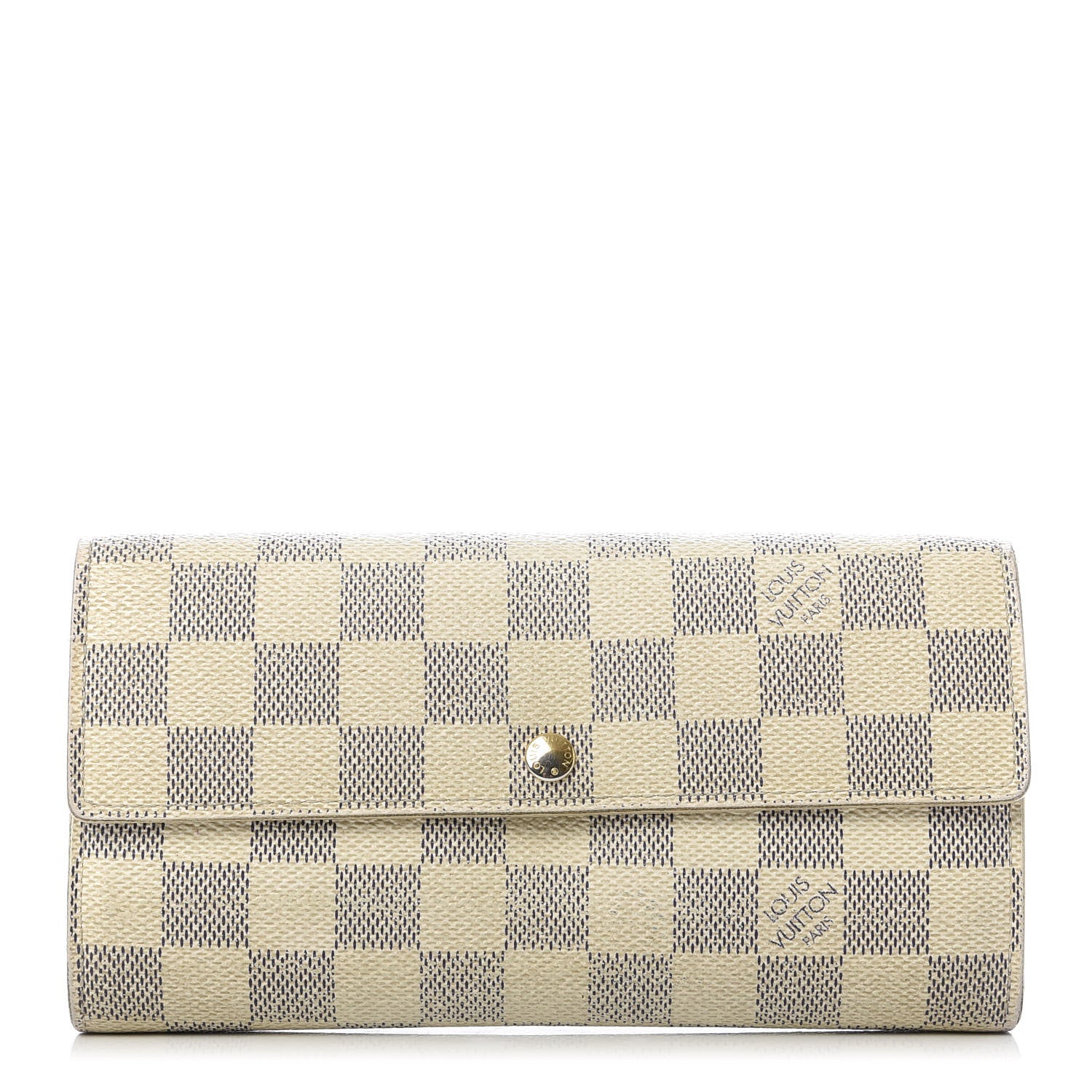 Louis Vuitton Damier Azur Sarah Wallet 1 of 12