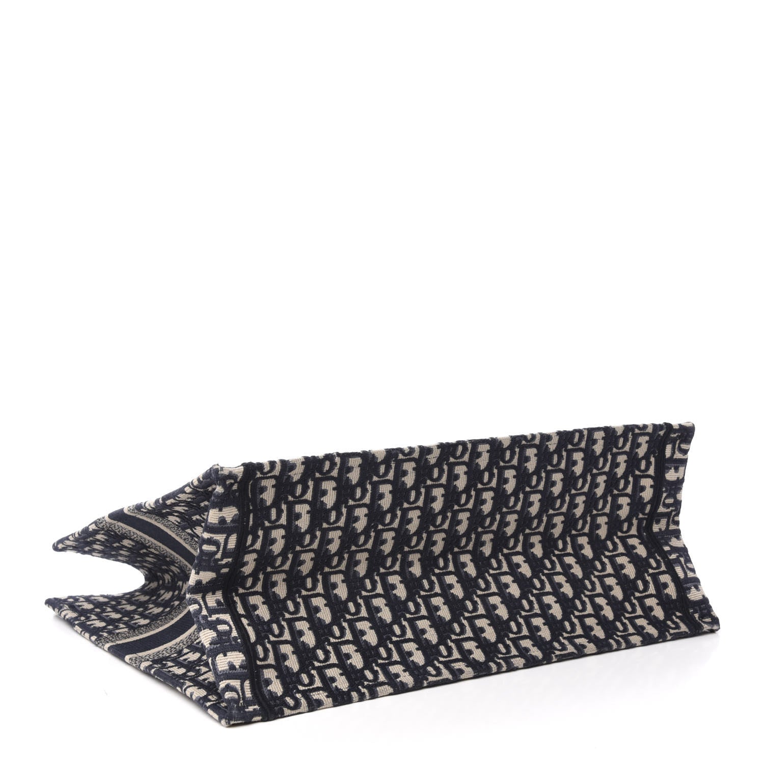 Christian Dior Oblique Book Tote Blue Multicolor 4 of 10