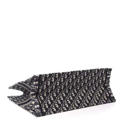 Christian Dior Oblique Book Tote Blue Multicolor 4 of 10