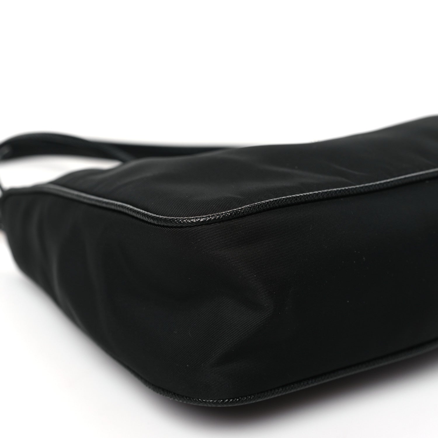 Prada Tessuto Nylon Saffiano Mini Re-Edition 2000 Bag Black 9 of 10