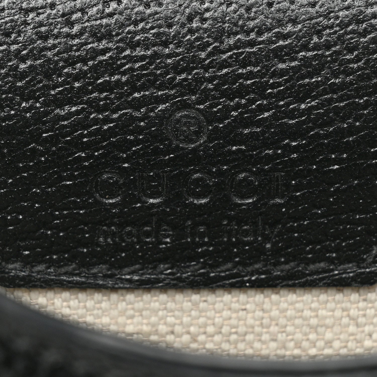 Gucci Jacquard Black Denim GG Monogram Textured Dollar Calfskin Mini Horsebit 1955 Crossbody Bag Black Ivory 6 of 10