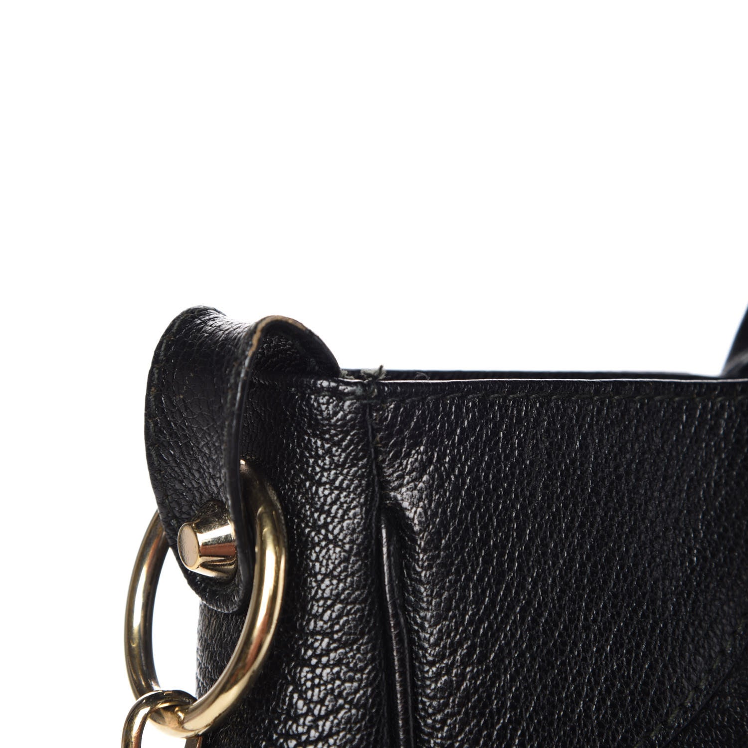 Balenciaga Chevre Gold Metallic Edge Hardware Velo Black 17 of 20