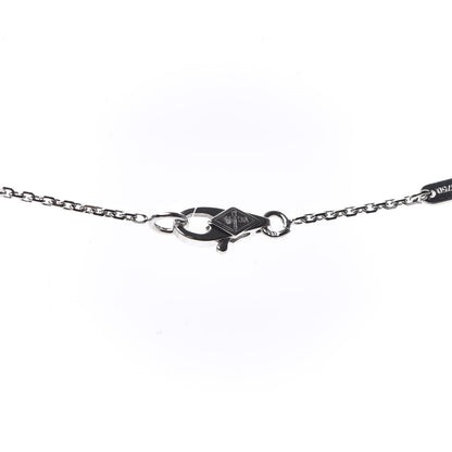 Van Cleef & Arpels 18K White Gold Diamond Mini Frivole Pendant Necklace 4 of 7
