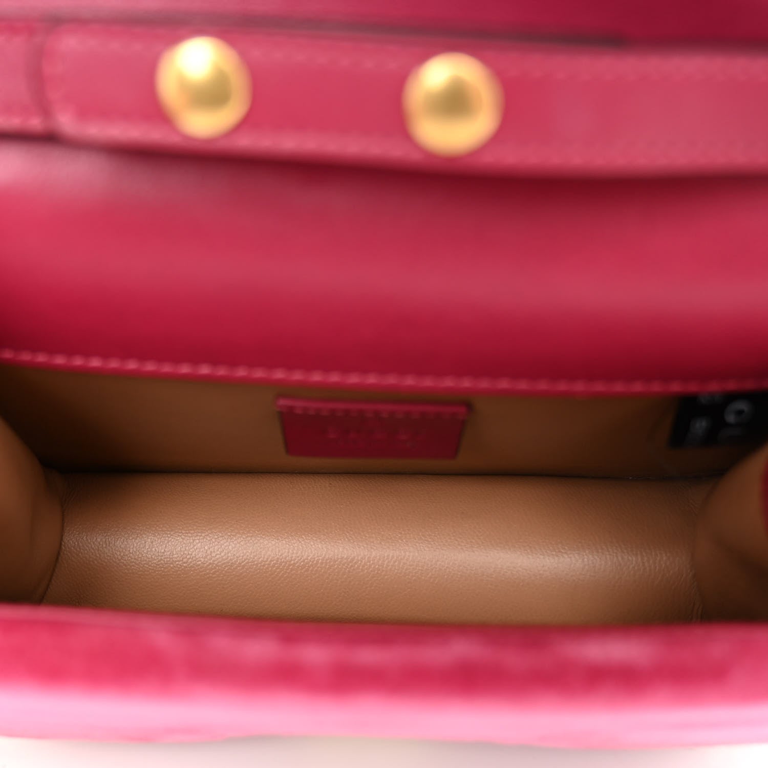 Gucci Velvet Crystal Mini Bee Broadway Shoulder Bag Light Raspberry Rose 5 of 10