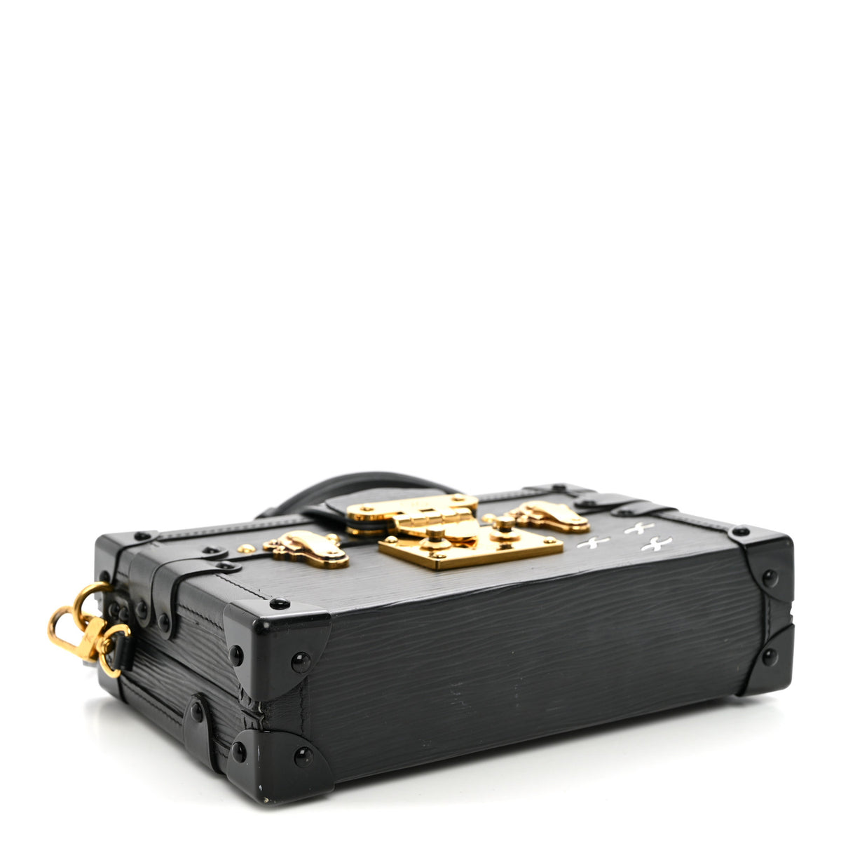 Louis Vuitton Epi Petite Malle Black 4 of 11