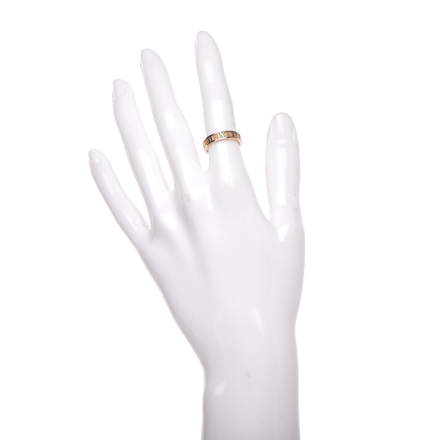 18K Rose Gold Atlas Ring 48 4.5
