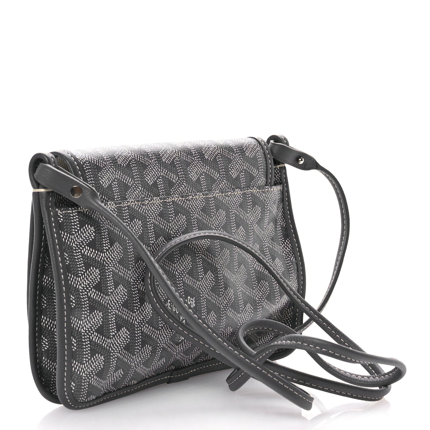 Goyardine Plumet Wallet Clutch Grey