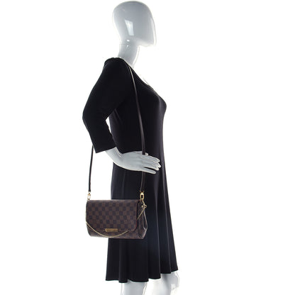 Louis Vuitton Damier Ebene Favorite MM 2 of 16