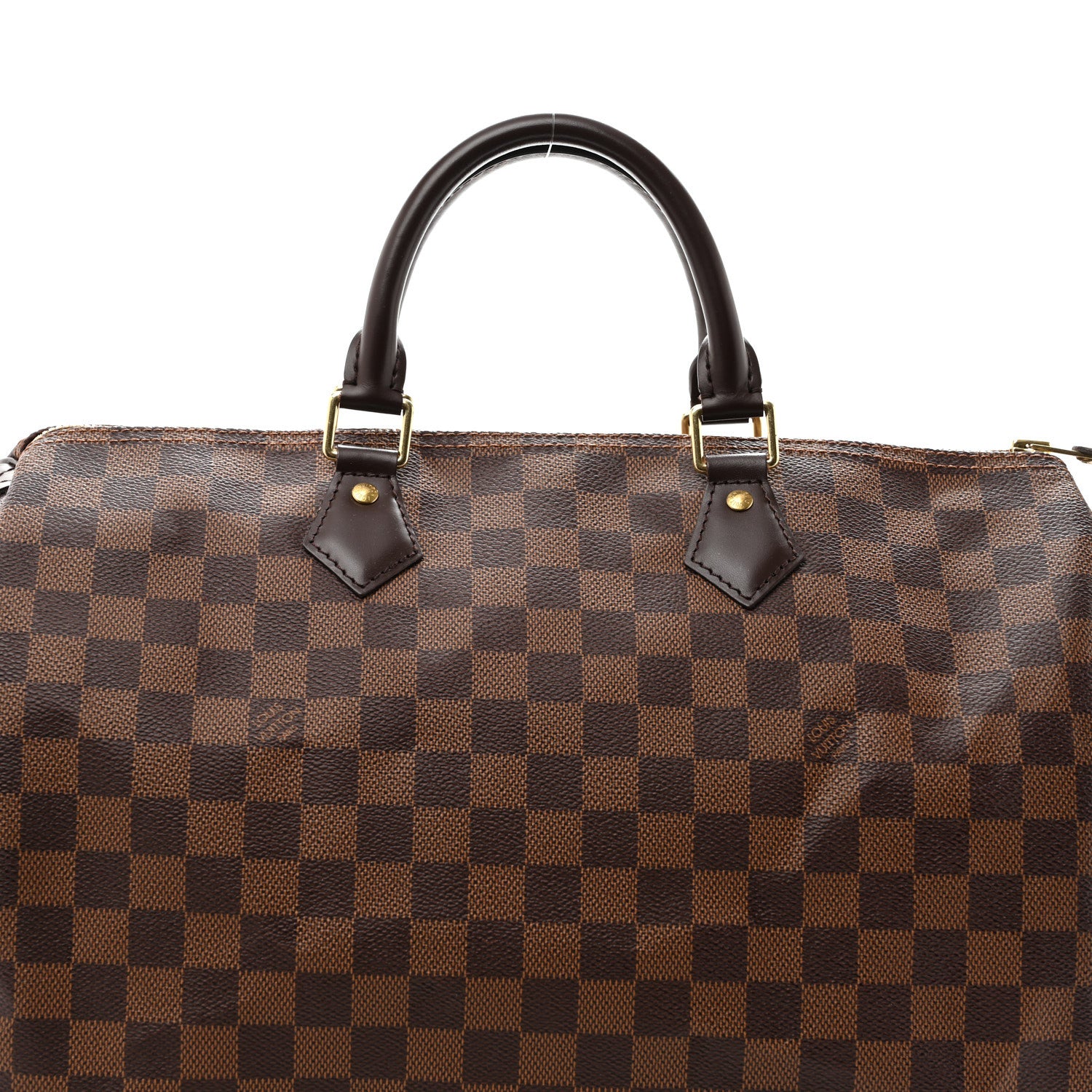 Louis Vuitton Damier Ebene Speedy 35 6 of 10