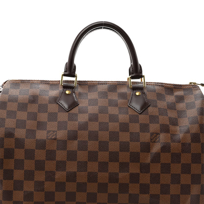 Louis Vuitton Damier Ebene Speedy 35 6 of 10