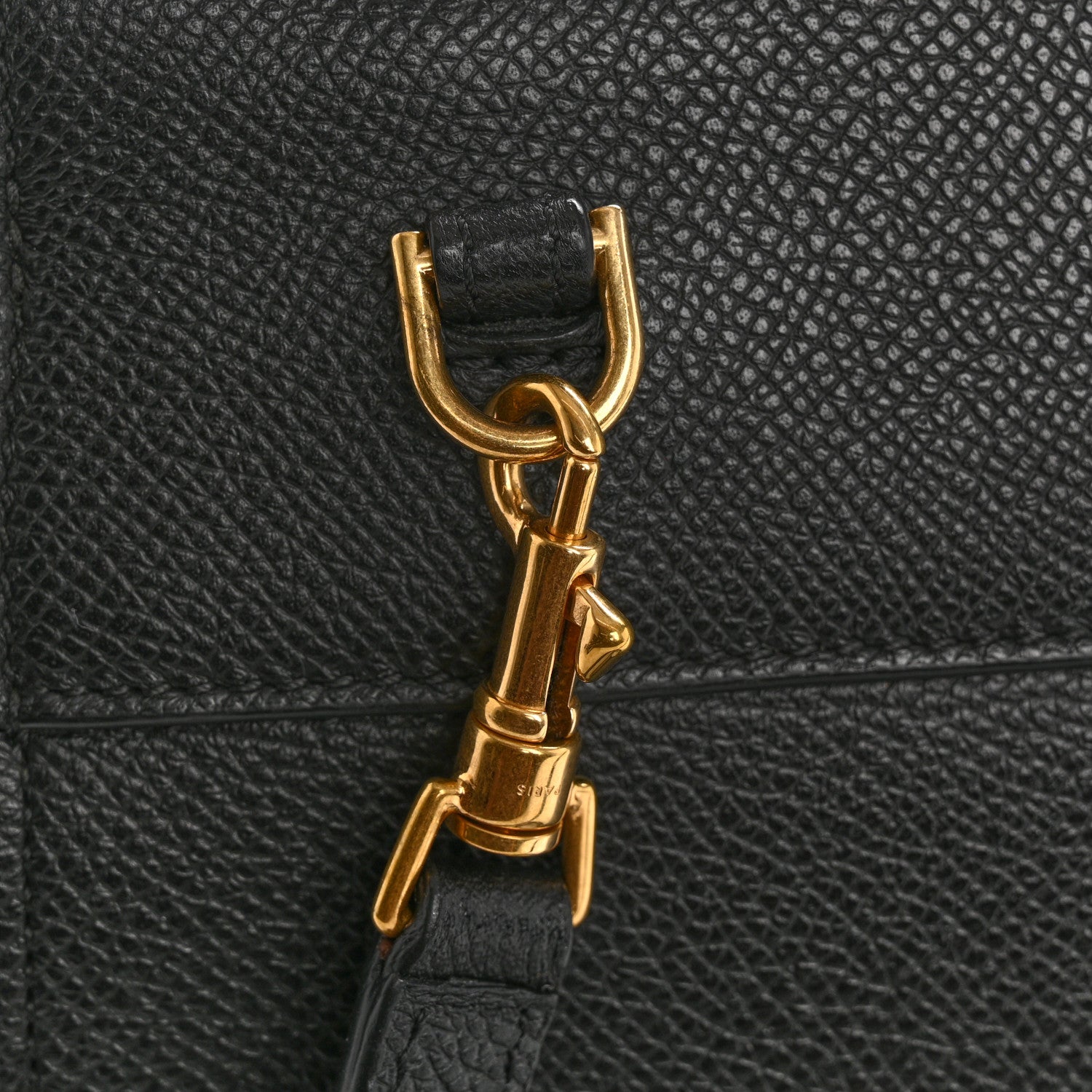 Celine Grained Calfskin Nano Belt Bag Black 10 of 11