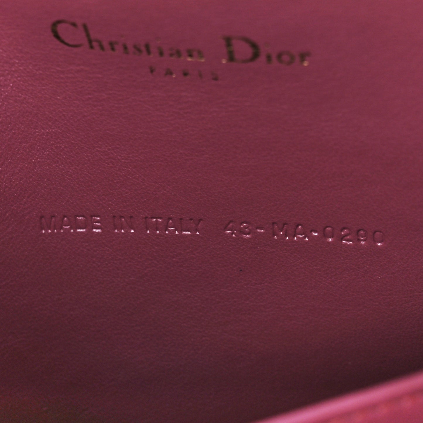 Patent Cannage Lady Dior Convertible Clutch Mallow Rose