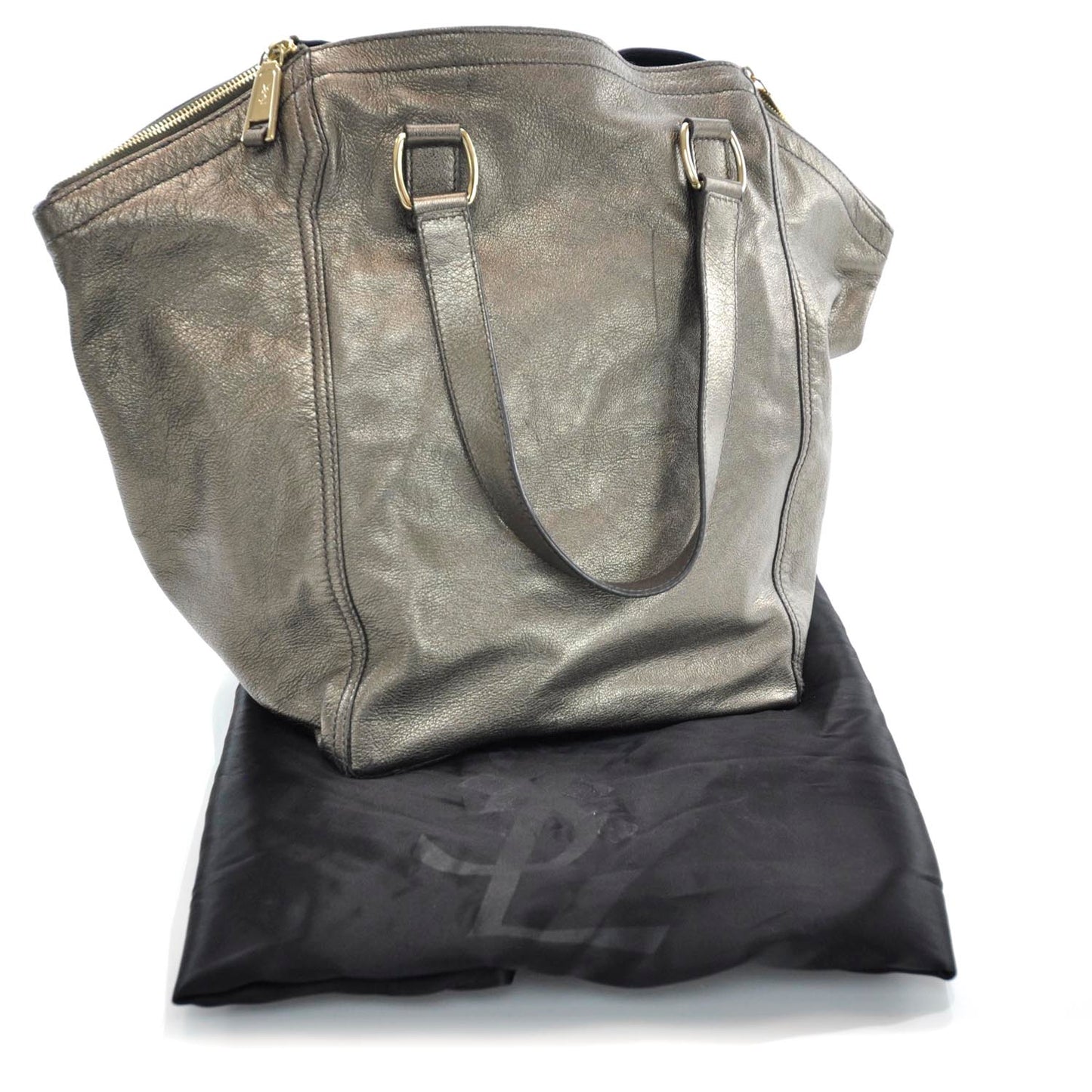 Medium Downtown Tote Metallic