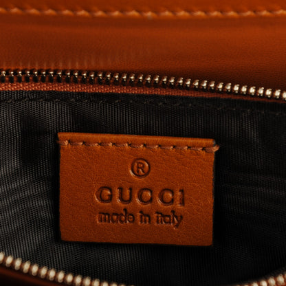 Gucci Calfskin Medium 1973 Shoulder Flap Bag Orange 7 of 9