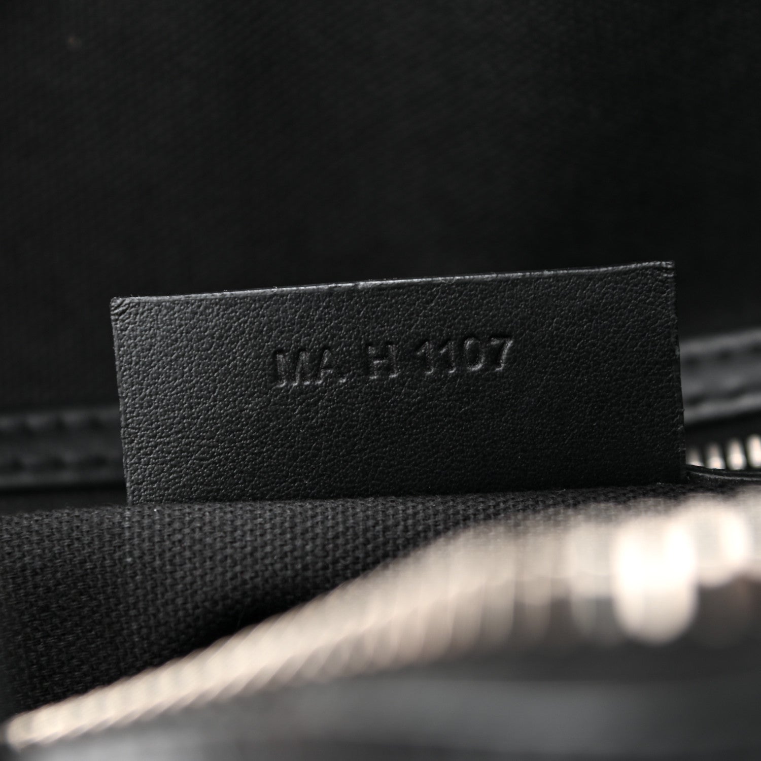 Givenchy Waxed Calfskin Small Nightingale Logo Strap Black 7 of 10