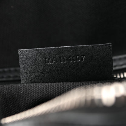 Givenchy Waxed Calfskin Small Nightingale Logo Strap Black 7 of 10