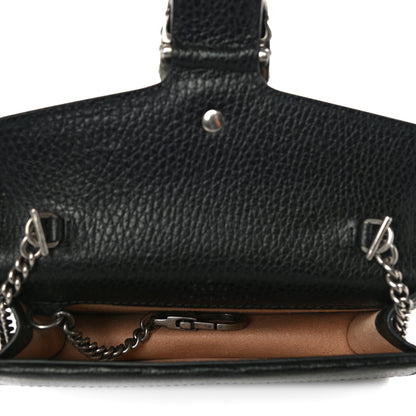 Gucci Calfskin Super Mini Dionysus Shoulder Bag Black 5 of 12