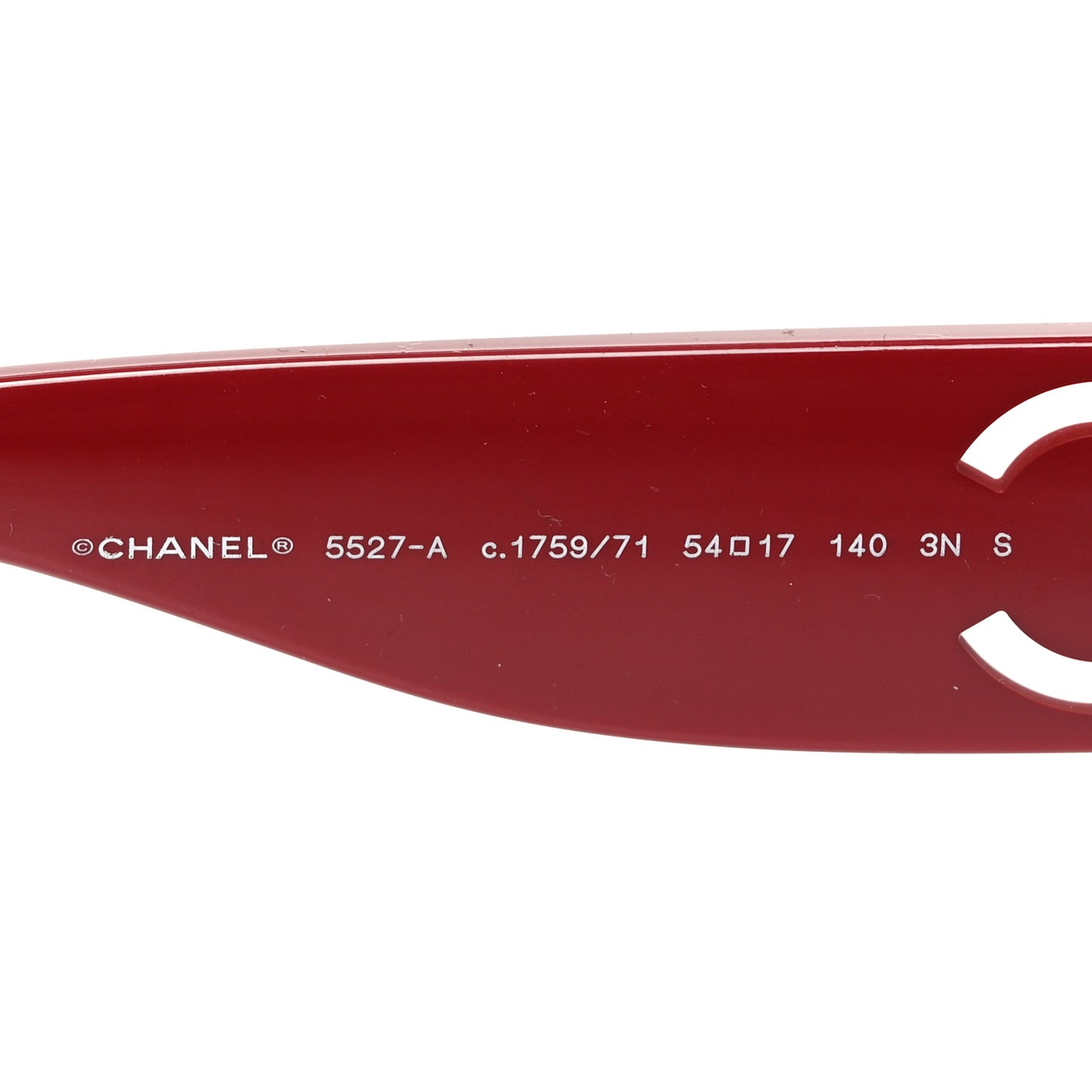 Acetate Cat Eye Sunglasses 5527-A Red