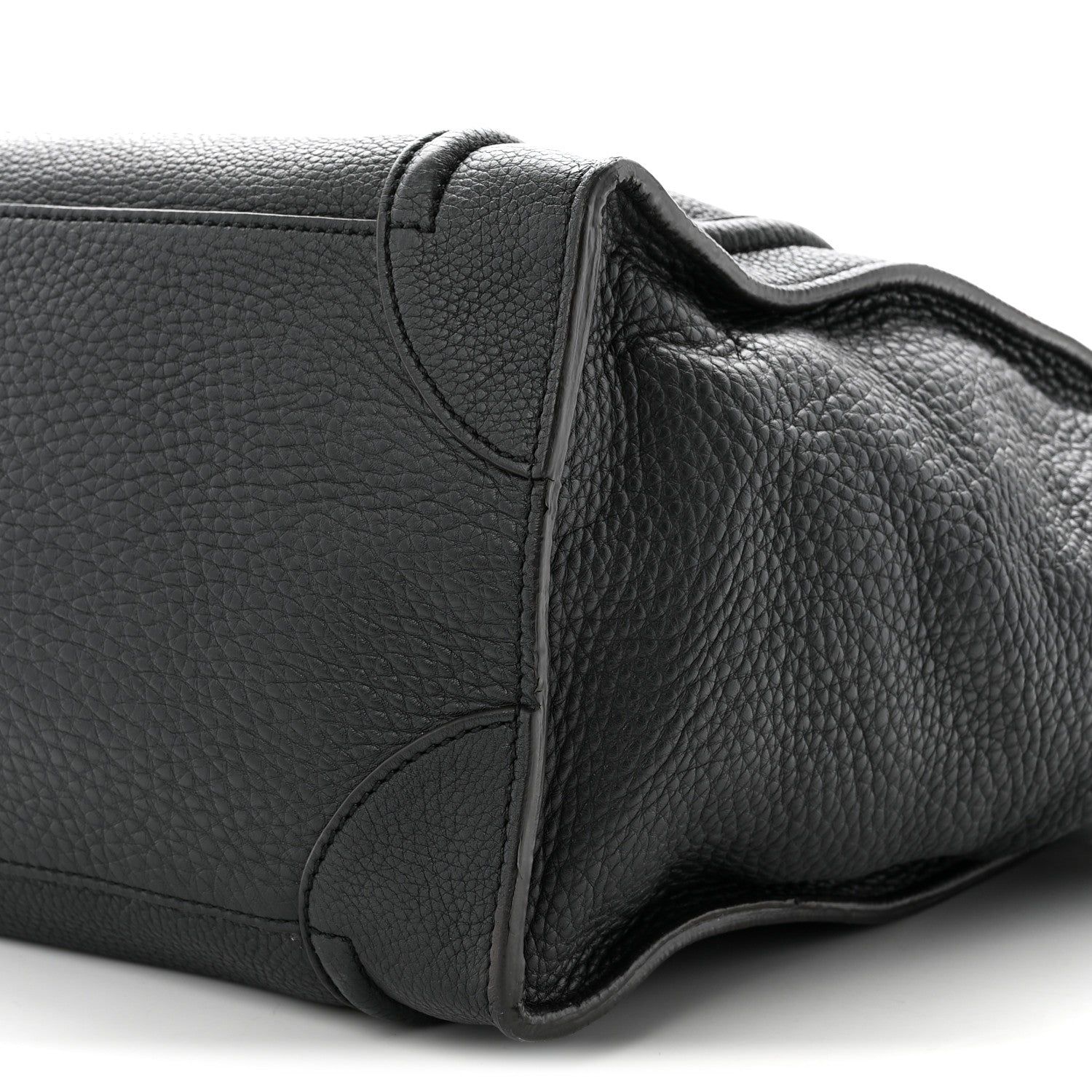 Celine Pebbled Calfskin Mini Luggage Anthracite 8 of 8