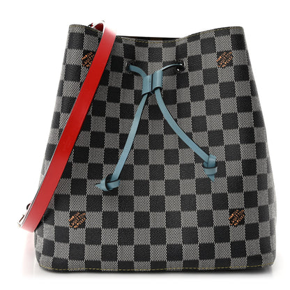Louis Vuitton Damier Neonoe Black White 1 of 10