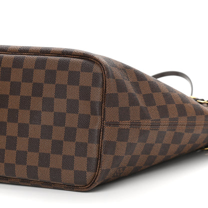 Louis Vuitton Damier Ebene Neo Neverfull MM Rose Ballerine 11 of 11