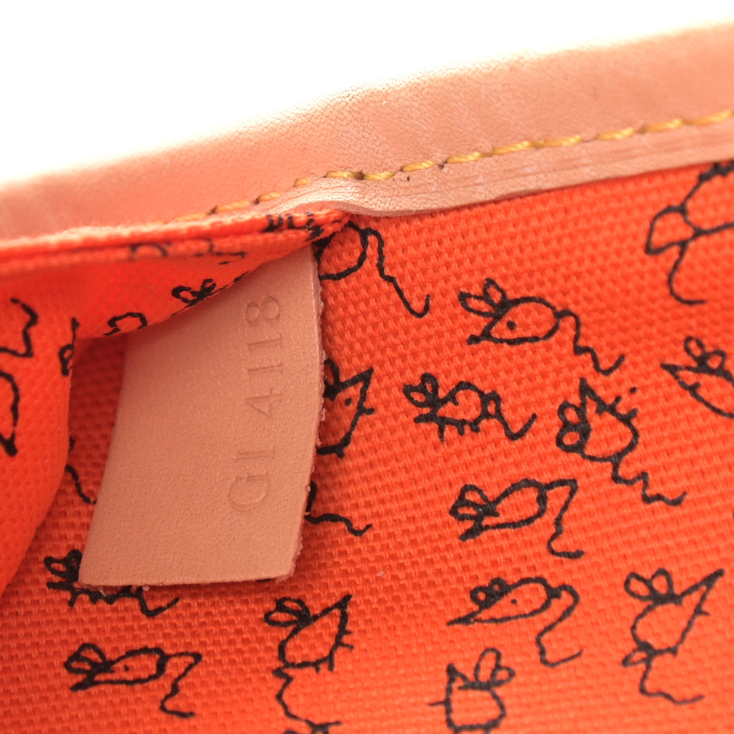 Louis Vuitton Catogram Neverfull MM Marron 7 of 12