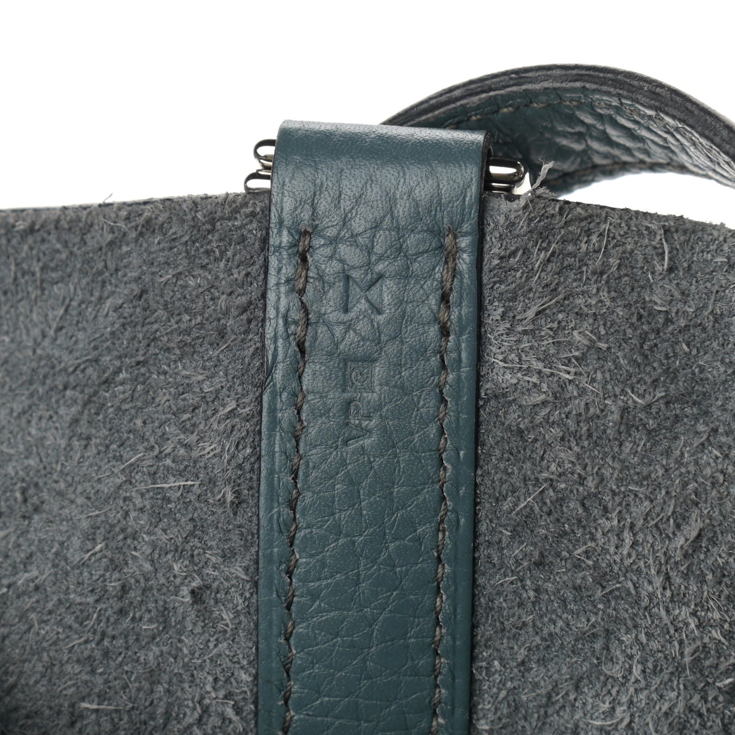 Taurillon Clemence Picotin Lock 26 GM Bleu Orage