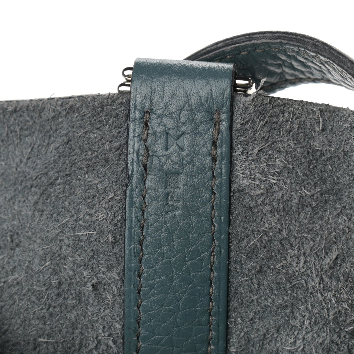 Hermes Taurillon Clemence Picotin Lock 26 GM Bleu Orage 6 of 19