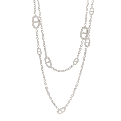 Hermes Sterling Silver Farandole Necklace 120 1 of 6