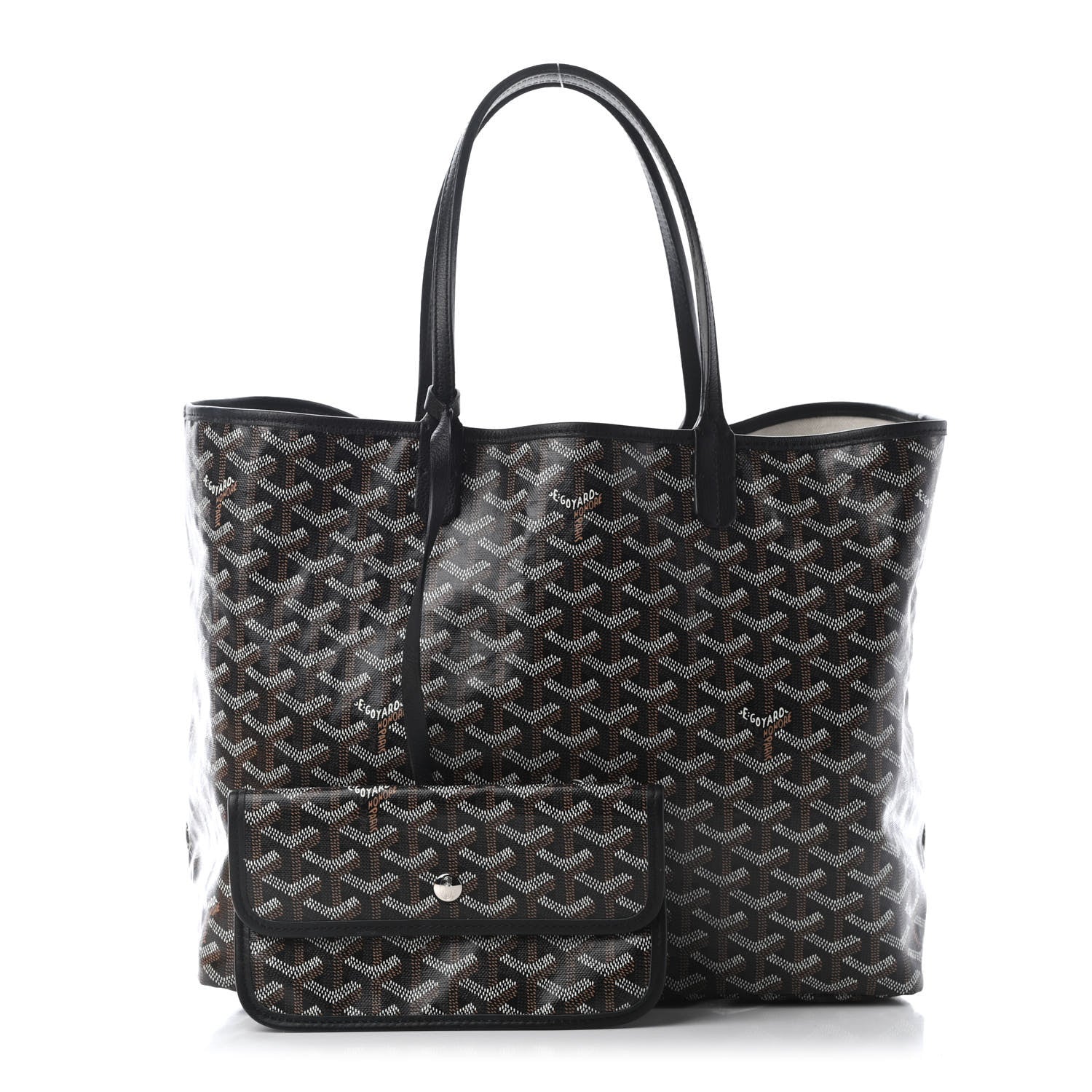 Goyard Goyardine Saint Louis PM Black 1 of 7