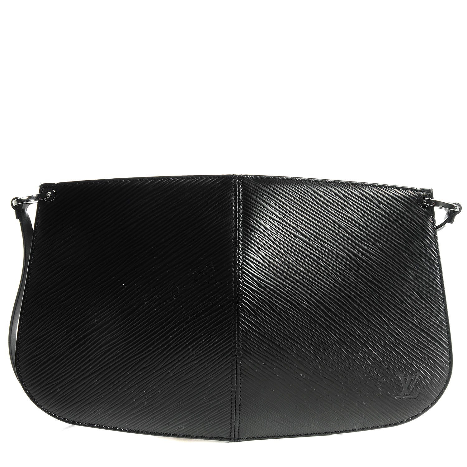 Louis Vuitton Epi Demi Lune Pochette Black 1 of 7