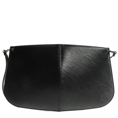 Louis Vuitton Epi Demi Lune Pochette Black 1 of 7