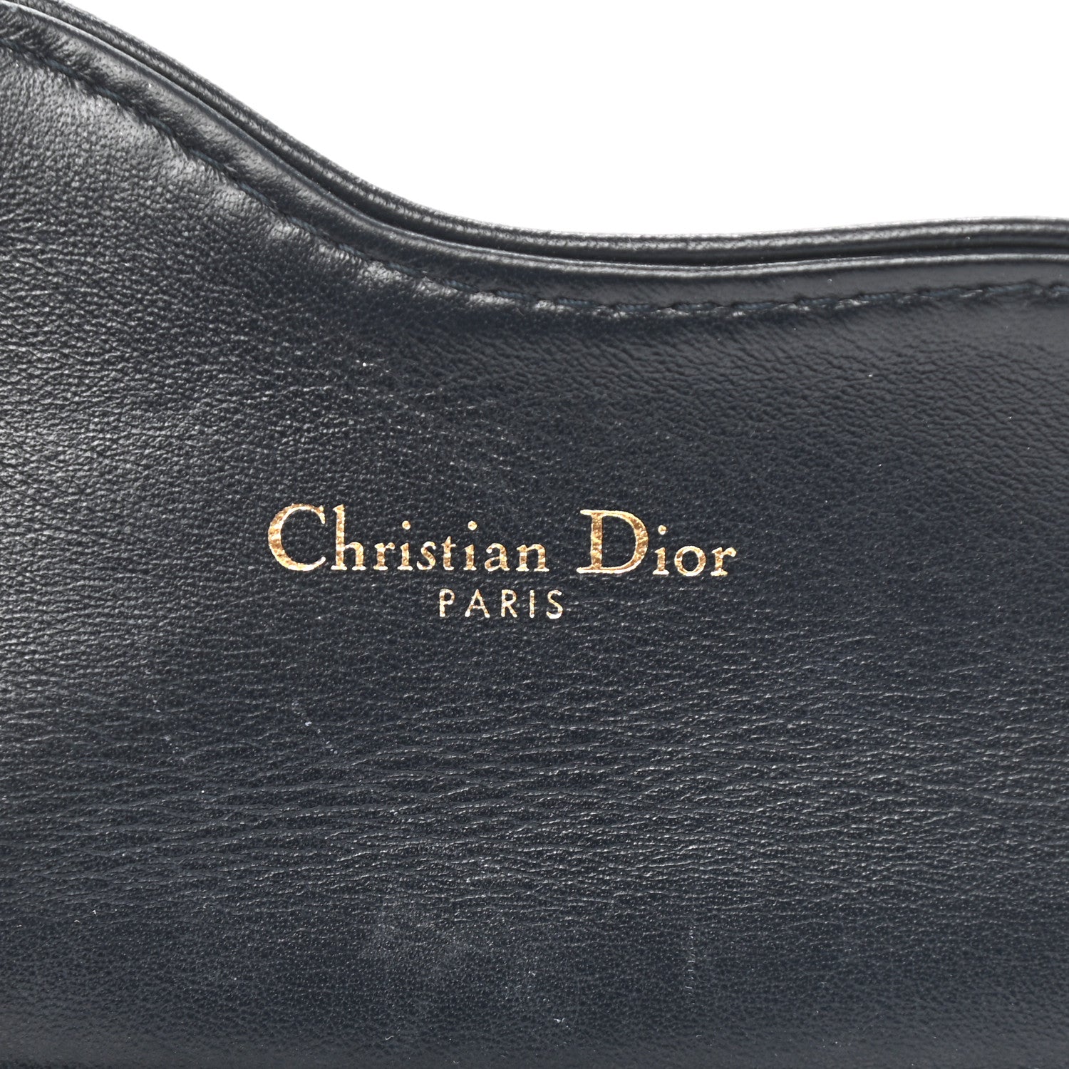 Christian Dior Oblique Saddle Card Holder Blue 6 of 7