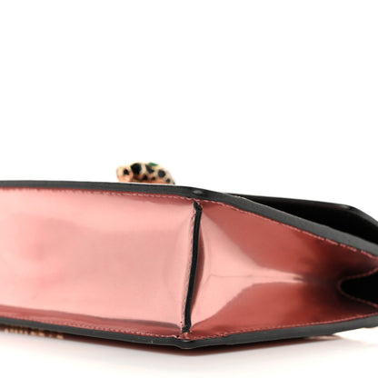 Bulgari Metallic Serpenti Forever Chain Wallet Rose Quartz 11 of 12