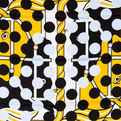 Hermes Silk Quadrige Dots Comme des Garcons Scarf 90 1 of 6