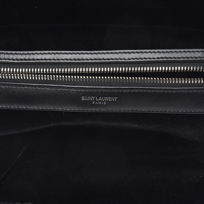 Saint Laurent Velvet Mini City Backpack Black 6 of 12