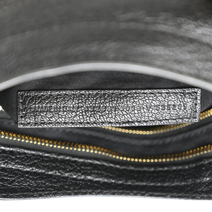 Balenciaga Chevre Gold Metallic Edge Hardware S City Black 7 of 10